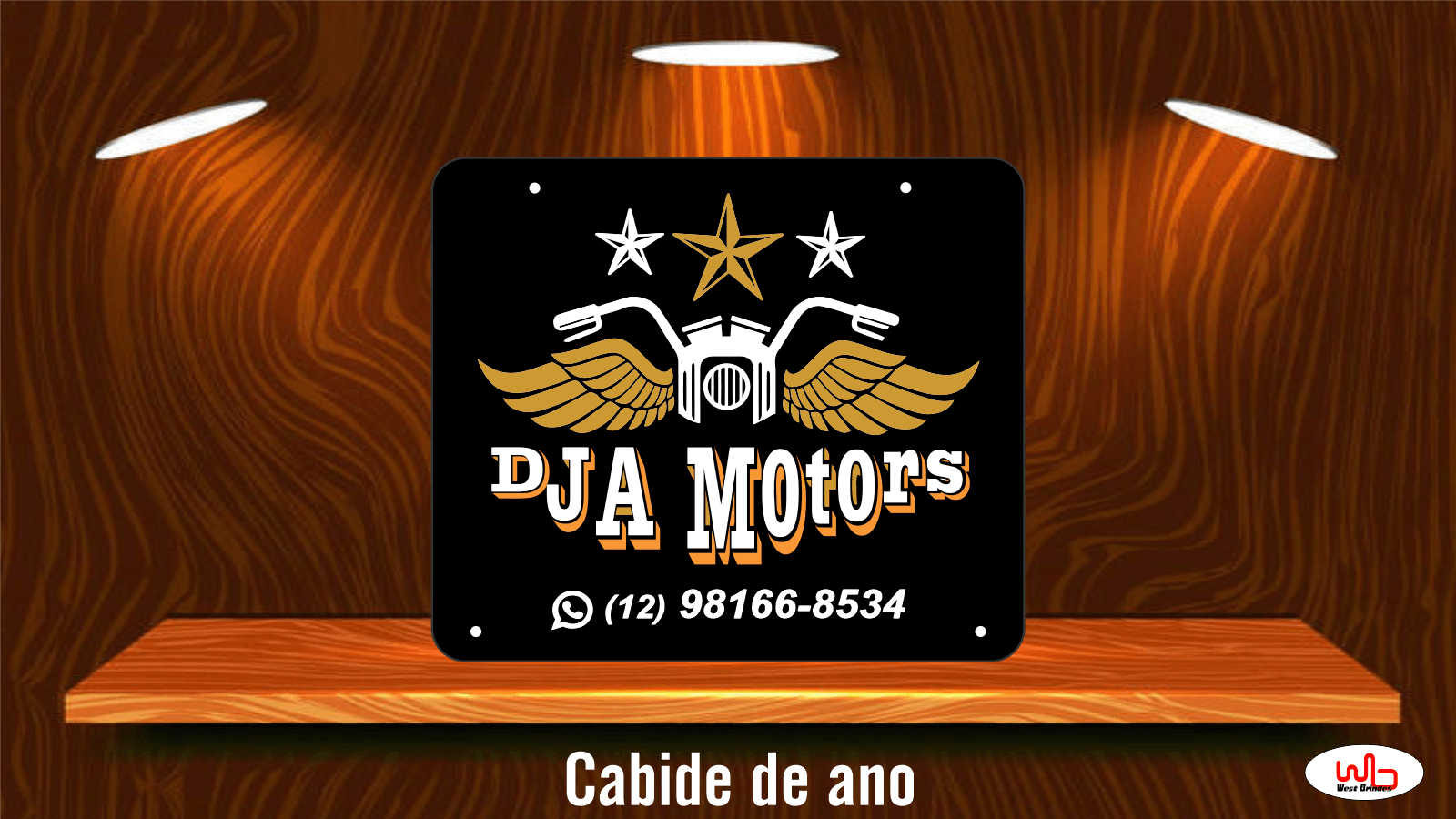 Cabide de ano em PVC 1mm